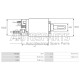 331450001 - BOSCH, ΜΠΟΥΤΟΝ ΜΙΖΑΣ BOSCH 24V FKB ΚΑΤΩ (ΨΥΧΡΗΣ)