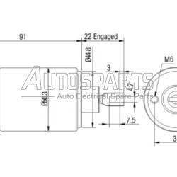 135871 - CARGO, ΜΠΟΥΤΟΝ ΜΙΖΑΣ BOSCH 12V ΠΑΛΙΟ ΜΟΝΤΕΛΟ 50mm