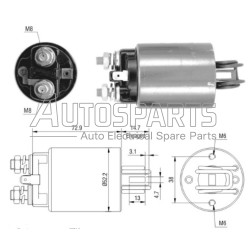 CBS-3212 - CHIANG BING, ΜΠΟΥΤΟΝ ΜΙΖΑΣ HITACHI 12V NISSAN PICK UP 