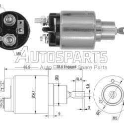 83303037 - MONARK DIESEL, ΜΠΟΥΤΟΝ ΜΙΖΑΣ BOSCH 12V 