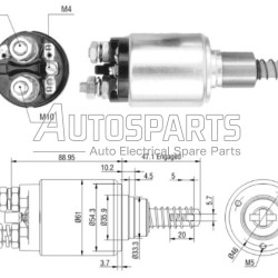 83402008 - MONARK DIESEL, ΜΠΟΥΤΟΝ ΜΙΖΑΣ BOSCH 24V 