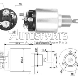 83303086 - MONARK DIESEL, ΜΠΟΥΤΟΝ ΜΙΖΑΣ BOSCH 12V FORD