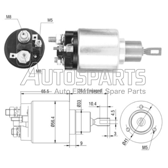 83303086 - MONARK DIESEL, ΜΠΟΥΤΟΝ ΜΙΖΑΣ BOSCH 12V FORD 83303086 - MONARK DIESEL, ΜΠΟΥΤΟΝ ΜΙΖΑΣ BOSCH 12V FORD