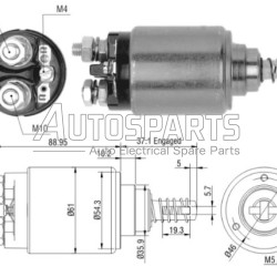 83402003 - MONARK DIESEL, ΜΠΟΥΤΟΝ ΜΙΖΑΣ BOSCH 12V DEUTZ, KHD