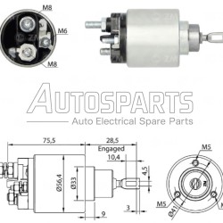 83303312 - MONARK DIESEL, ΜΠΟΥΤΟΝ ΜΙΖΑΣ BOSCH 12V CITROEN JUMPER, FIAT DUCATO, PEUGEOT BOXER 