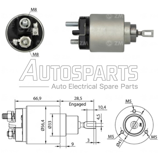 83303006 - MONARK DIESEL, ΜΠΟΥΤΟΝ ΜΙΖΑΣ BOSCH 12V 83303006 - MONARK DIESEL, ΜΠΟΥΤΟΝ ΜΙΖΑΣ BOSCH 12V