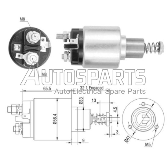 83303004 - MONARK DIESEL, ΜΠΟΥΤΟΝ ΜΙΖΑΣ BOSCH 12V VW 83303004 - MONARK DIESEL, ΜΠΟΥΤΟΝ ΜΙΖΑΣ BOSCH 12V VW