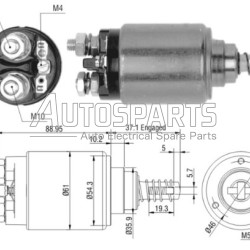037303.00 - MENBERS, ΜΠΟΥΤΟΝ ΜΙΖΑΣ BOSCH 12V DEUTZ, KHD