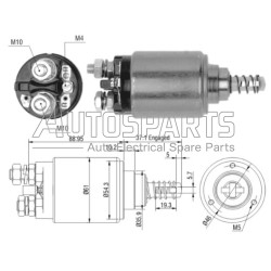 037303.00 - MENBERS, ΜΠΟΥΤΟΝ ΜΙΖΑΣ BOSCH 12V DEUTZ, KHD