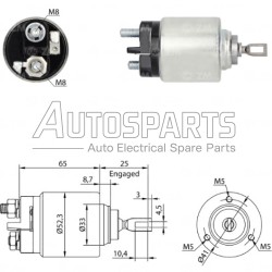 2339304006 - BOSCH, ΜΠΟΥΤΟΝ ΜΙΖΑΣ BOSCH 12V 