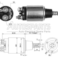 83402208 - MONARK DIESEL, ΜΠΟΥΤΟΝ ΜΙΖΑΣ BOSCH 24V  