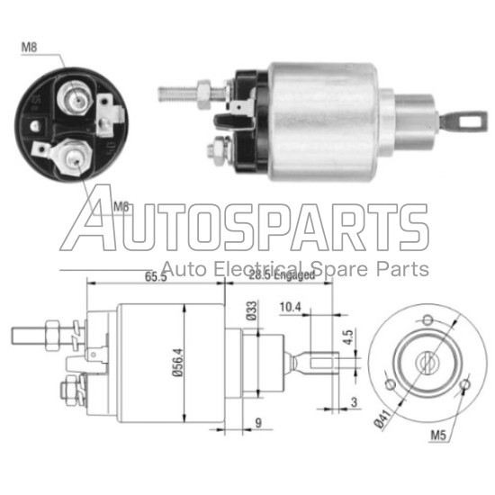 83303055 - MONARK DIESEL, ΜΠΟΥΤΟΝ ΜΙΖΑΣ BOSCH 12V VW TRANSPORTER 83303055 - MONARK DIESEL, ΜΠΟΥΤΟΝ ΜΙΖΑΣ BOSCH 12V VW TRANSPORTER