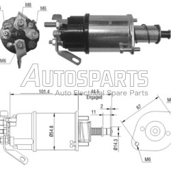 037602.00 - MENBERS, ΜΠΟΥΤΟΝ ΜΙΖΑΣ LUCAS 12V FORD TRANSIT