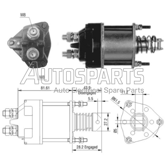 CBS-F855 - CHIANG BING, ΜΠΟΥΤΟΝ ΜΙΖΑΣ MARELLI LADA 12V 1200-1500, 1200-1600, NIVA, NOVA, TOSCANA CBS-F855 - CHIANG BING, ΜΠΟΥΤΟΝ ΜΙΖΑΣ MARELLI LADA 12V 1200-1500, 1200-1600, NIVA, NOVA, TOSCANA