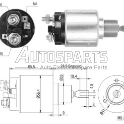 CBS-B640 - CHIANG BING, ΜΠΟΥΤΟΝ ΜΙΖΑΣ BOSCH 24V G-CLASS, UNIMOG