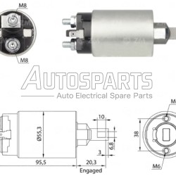 SS5016 - AS-PL, ΜΠΟΥΤΟΝ ΜΙΖΑΣ MITSUBISHI 12V 