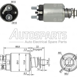 SS4003(MARELLI) - AS-PL, ΜΠΟΥΤΟΝ ΜΙΖΑΣ MARELLI 12V FIAT ΤΡΑΚΤΕΡ, IVECO DAILY