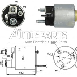 231610 - CARGO, ΜΠΟΥΤΟΝ ΜΙΖΑΣ VALEO 12V CITROEN, FIAT, PEUGEOT