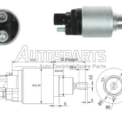 SS0171 - AS-PL, ΜΠΟΥΤΟΝ ΜΙΖΑΣ BOSCH 12V TOYOTA 