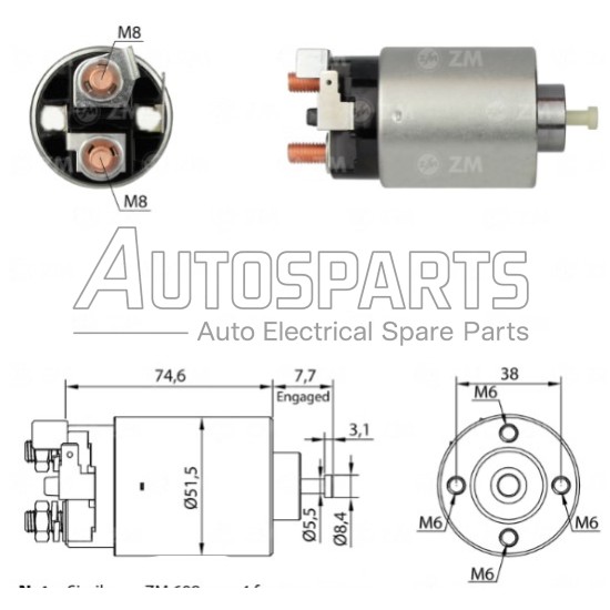 ELE371180A - SIOM, ΜΠΟΥΤΟΝ ΜΙΖΑΣ MITSUBISHI 12V
