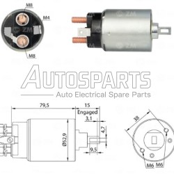 CS020100AS - CASCO, ΜΠΟΥΤΟΝ ΜΙΖΑΣ HITACHI 12V NISSAN PICK UP