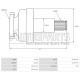ZN1828 - ZEN, ΣΥΜΠΛΕΚΤΗΣ ΜΙΖΑΣ DENSO IVECO STRALIS, TOYOTA HIACE, HILUX