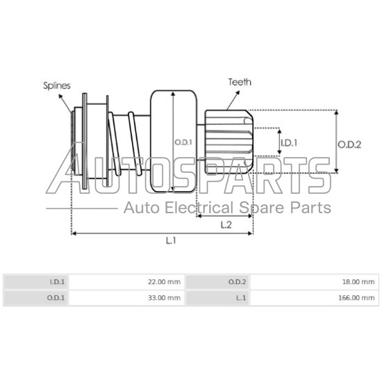 SD0104 - AS-PL, ΣΥΜΠΛΕΚΤΗΣ ΜΙΖΑΣ BOSCH FKB 6/24