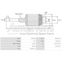 1004011214 - BOSCH, ΠΟΜΠΙΝΑ ΜΙΖΑΣ BOSCH 12V