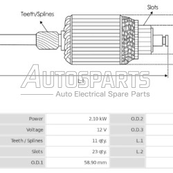 SA0049 - AS-PL, ΠΟΜΠΙΝΑ ΜΙΖΑΣ BOSCH 12V