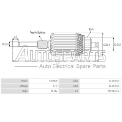 62000001018 - PSH, ΠΟΜΠΙΝΑ ΜΙΖΑΣ BOSCH 24V 6/24 FKB ΚΟΝΤΗ