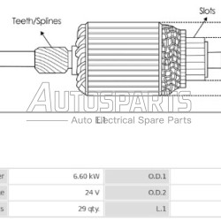 IM124 - ORME, ΠΟΜΠΙΝΑ ΜΙΖΑΣ BOSCH 24V 6/24 FKB ΜΑΚΡΥΑ