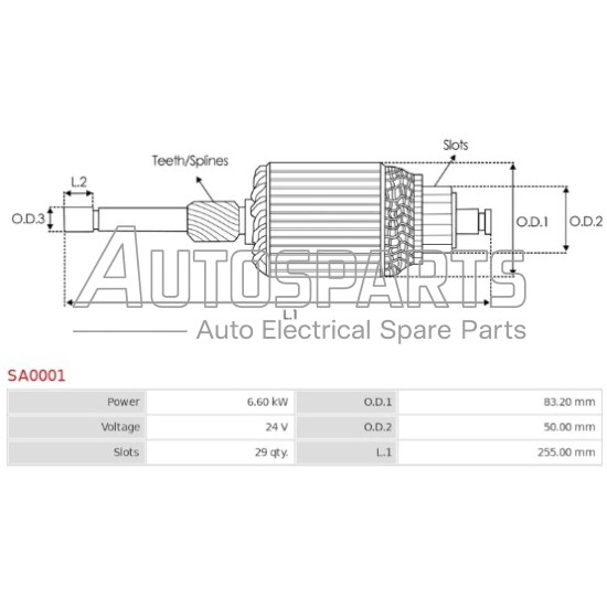 SA0001 - AS-PL, ΠΟΜΠΙΝΑ ΜΙΖΑΣ BOSCH 24V 6/24 FKB ΜΕΣΑΙΑ
