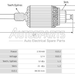 MT100139 - SIOM, ΠΟΜΠΙΝΑ ΜΙΖΑΣ LUCAS 12V ΠΟΛΛΑ ΚΑΡΕ ΠΟΛΥ ΛΟΞΗ