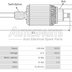 IA7 - PROTECH, ΠΟΜΠΙΝΑ ΜΙΖΑΣ MARELLI 12V 