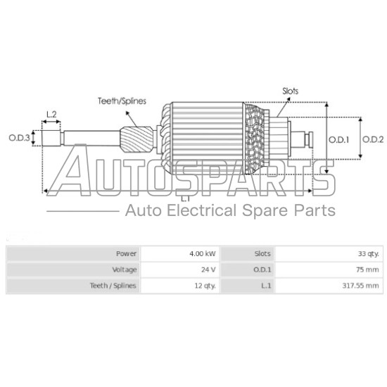 IA93 - PROTECH, ΠΟΜΠΙΝΑ ΜΙΖΑΣ MARELLI 24V 