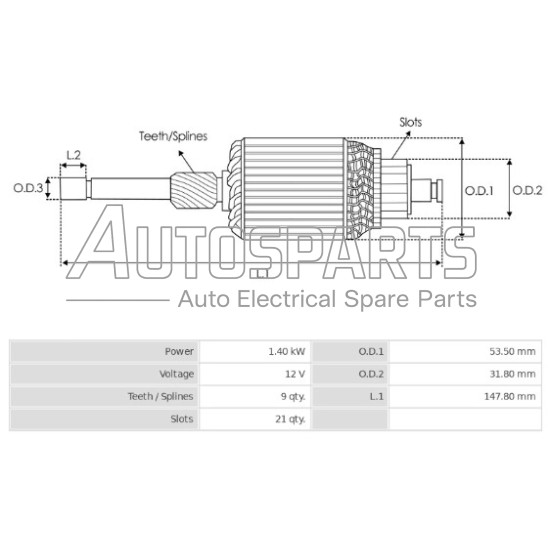 IA3042 - PROTECH, ΠΟΜΠΙΝΑ ΜΙΖΑΣ MITSUBISHI 12V