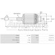MT100780 - SIOM, ΠΟΜΠΙΝΑ ΜΙΖΑΣ MITSUBISHI 12V NISSAN NAVARA