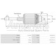 IA5000 - PROTECH, ΠΟΜΠΙΝΑ ΜΙΖΑΣ VALEO 12V D6RA, TS12ER 