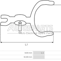 16908492 - MAHLE, ΔΙΧΑΛΟ ΜΙΖΑΣ ISKRA