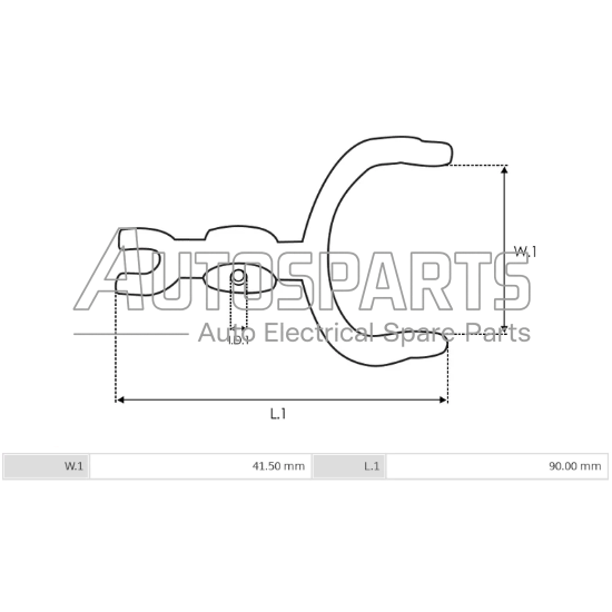 SL0001 - AS-PL, ΔΙΧΑΛΟ ΜΙΖΑΣ BOSCH FORD 