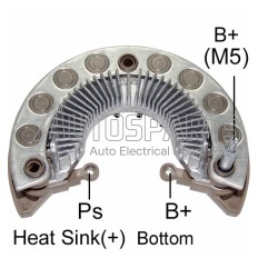 RM-168 - MOBILETRON, ΑΝΟΡΘΩΣΗ ΔΥΝΑΜΟΥ MITSUBISHI 128mm 35Amp NISSAN