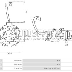134661 - CARGO, ΨΥΚΤΡΟΘΗΚΗ ΜΙΖΑΣ BOSCH 12V (BSX151)