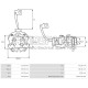 77811.1 - GEBE, ΨΥΚΤΡΟΘΗΚΗ ΜΙΖΑΣ BOSCH 12V (BSX157-158)