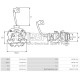 77252.1 - GEBE, ΨΥΚΤΡΟΘΗΚΗ ΜΙΖΑΣ BOSCH 12V (BSX157-158)