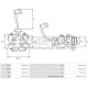 77296.1 - GEBE, ΨΥΚΤΡΟΘΗΚΗ ΜΙΖΑΣ BOSCH 12V (BSX157-158)