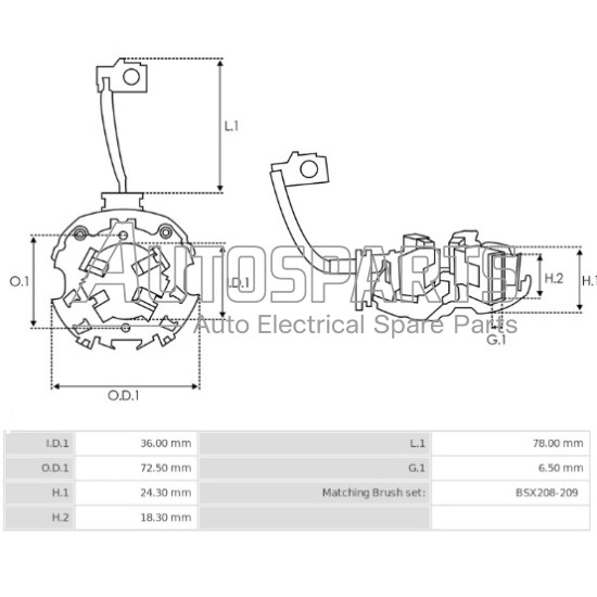 137703 - CARGO, ΨΥΚΤΡΟΘΗΚΗ ΜΙΖΑΣ BOSCH 12V (BSX157-158)
