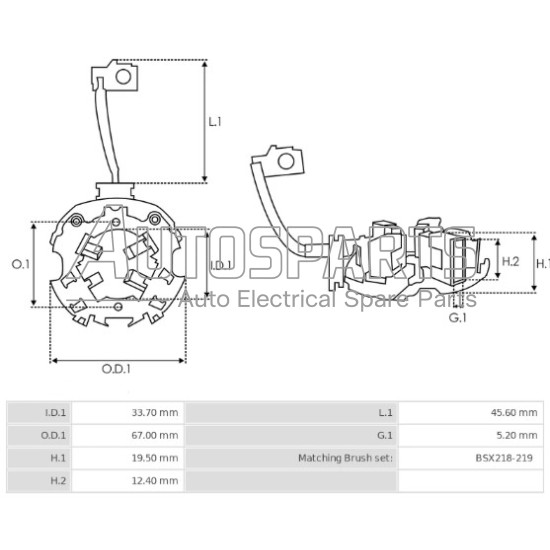 1004336239 - BOSCH, ΨΥΚΤΡΟΘΗΚΗ ΜΙΖΑΣ BOSCH 12V (BSX175-176)
