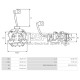 77125.1 - GEBE, ΨΥΚΤΡΟΘΗΚΗ ΜΙΖΑΣ BOSCH 12V (BSX175-176)