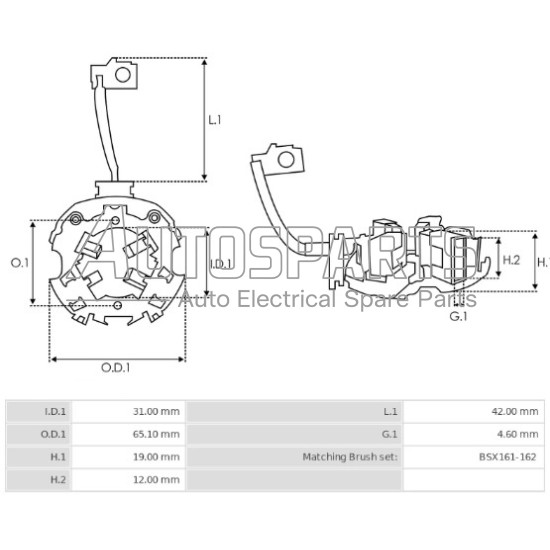 1004336636 - BOSCH, ΨΥΚΤΡΟΘΗΚΗ ΜΙΖΑΣ BOSCH 12V (BSX184-185)