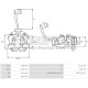 77290.1 - GEBE, ΨΥΚΤΡΟΘΗΚΗ ΜΙΖΑΣ BOSCH 12V (BSX214-215)